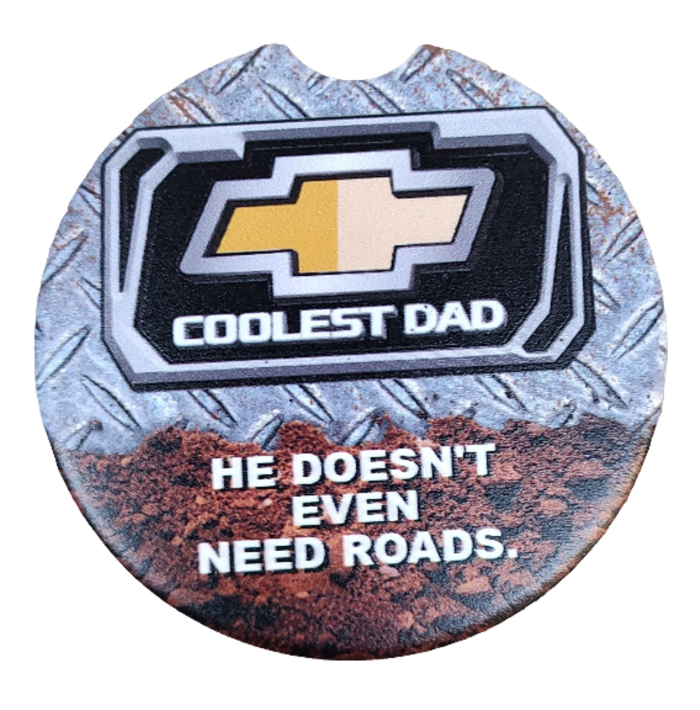 Coolest Dad car coaster