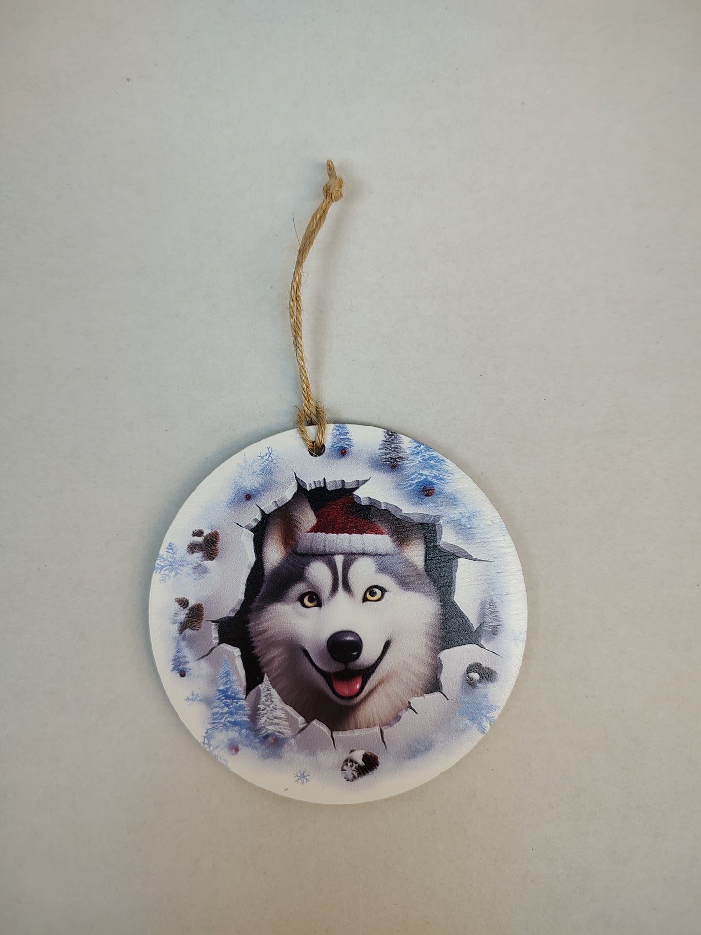 Husky Ornament