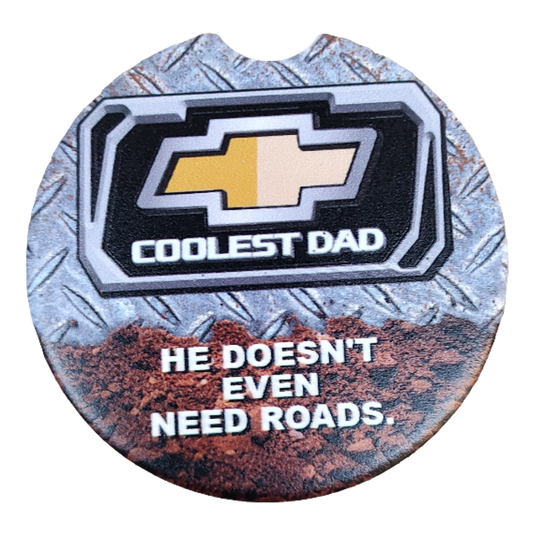 Coolest Dad car coaster