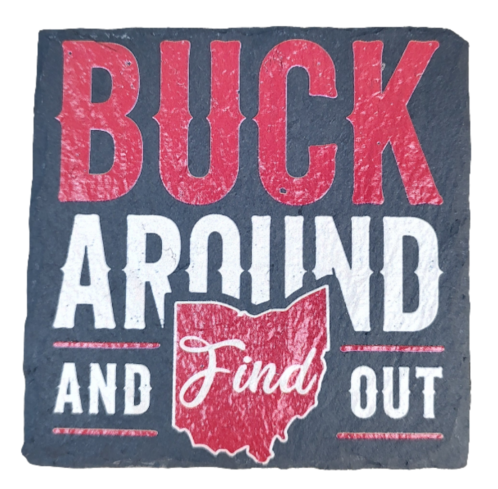 Buck Around coaster