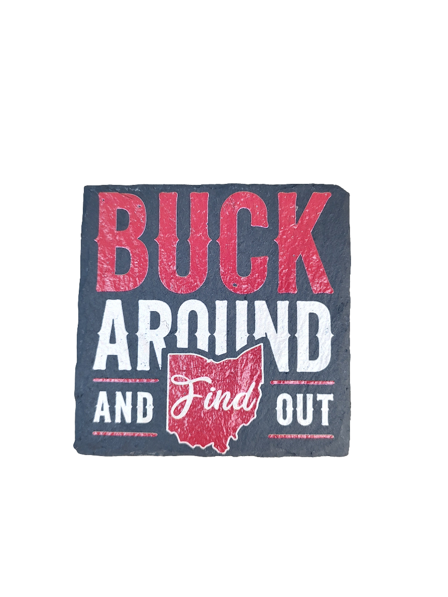 Buck Around coaster
