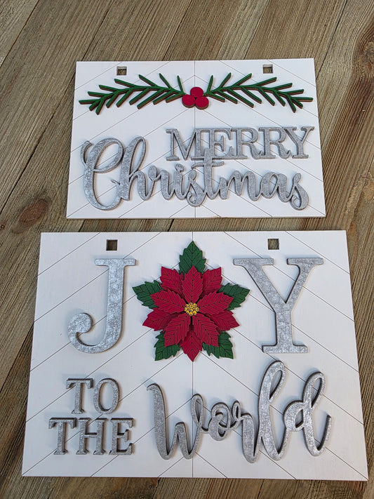 Merry Christmas interchangeable set