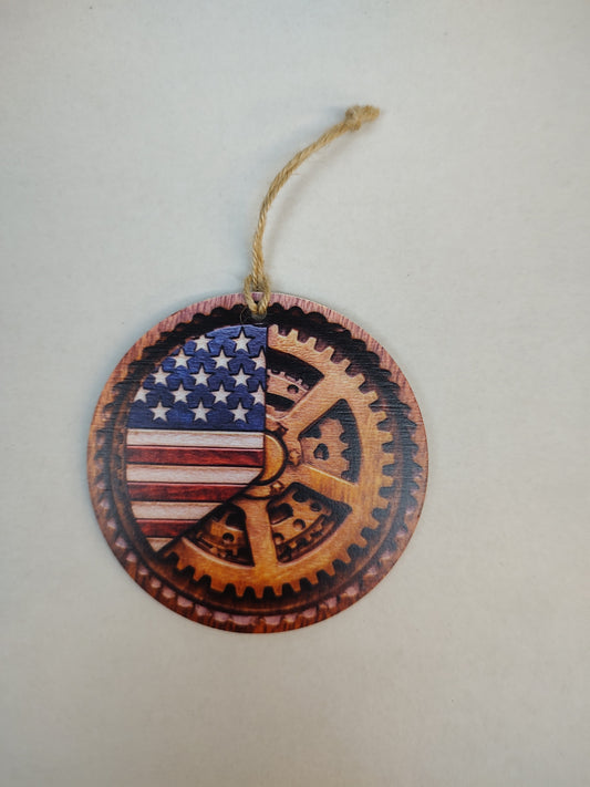 Gear Ornament