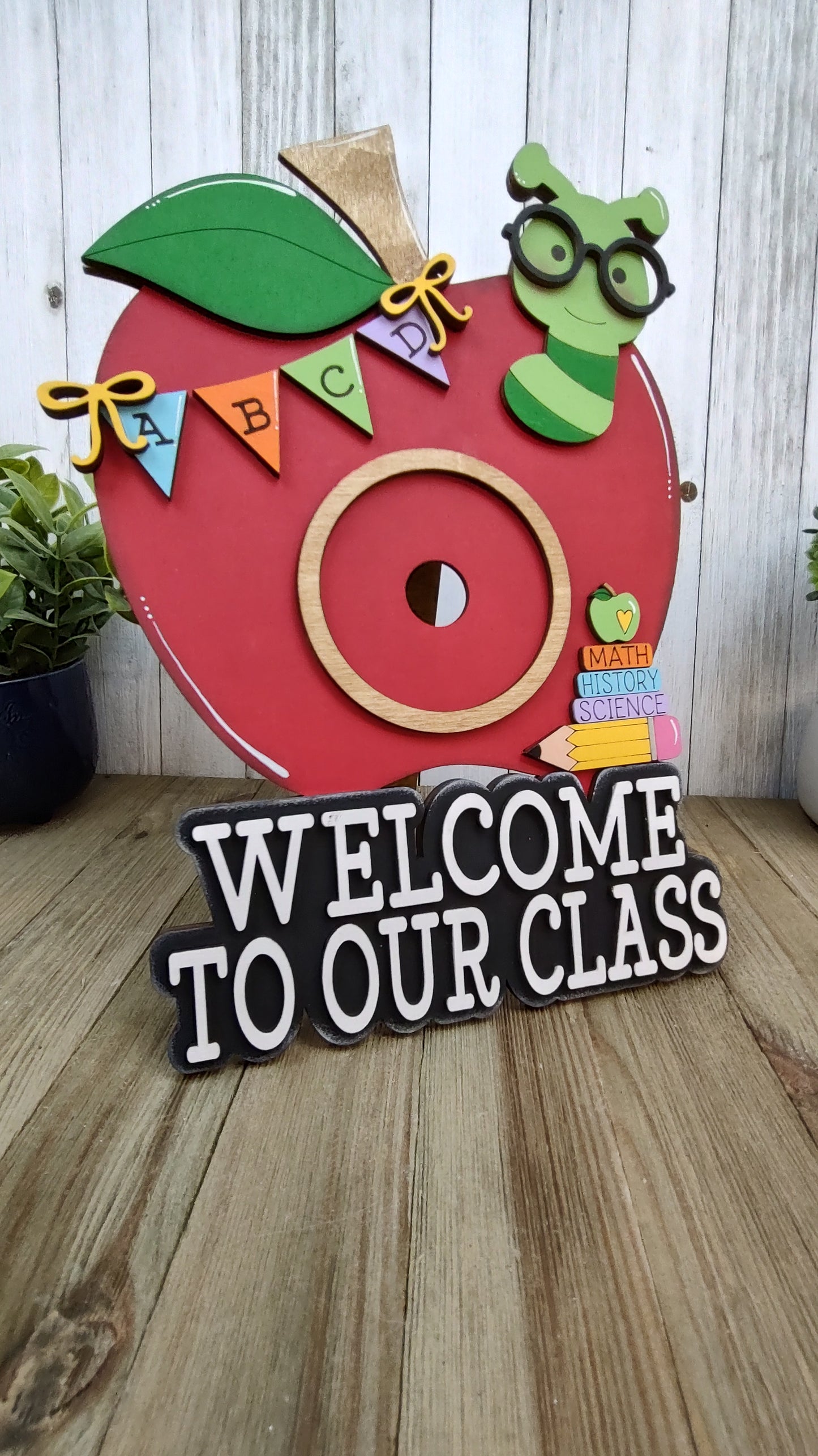 Welcome to our class apple