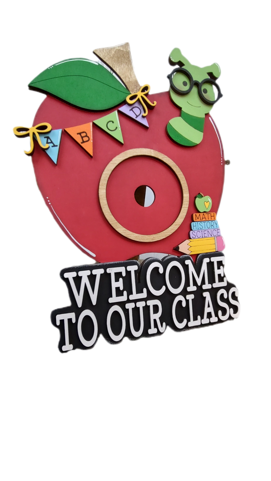 Welcome to our class apple