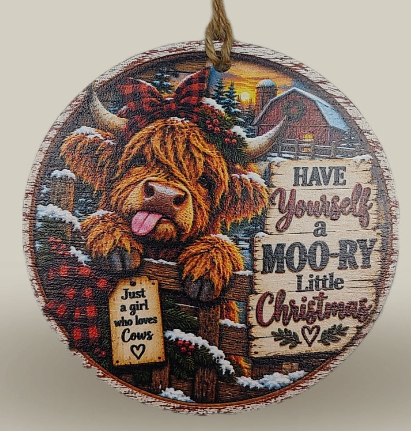 Highland Cow Christmas