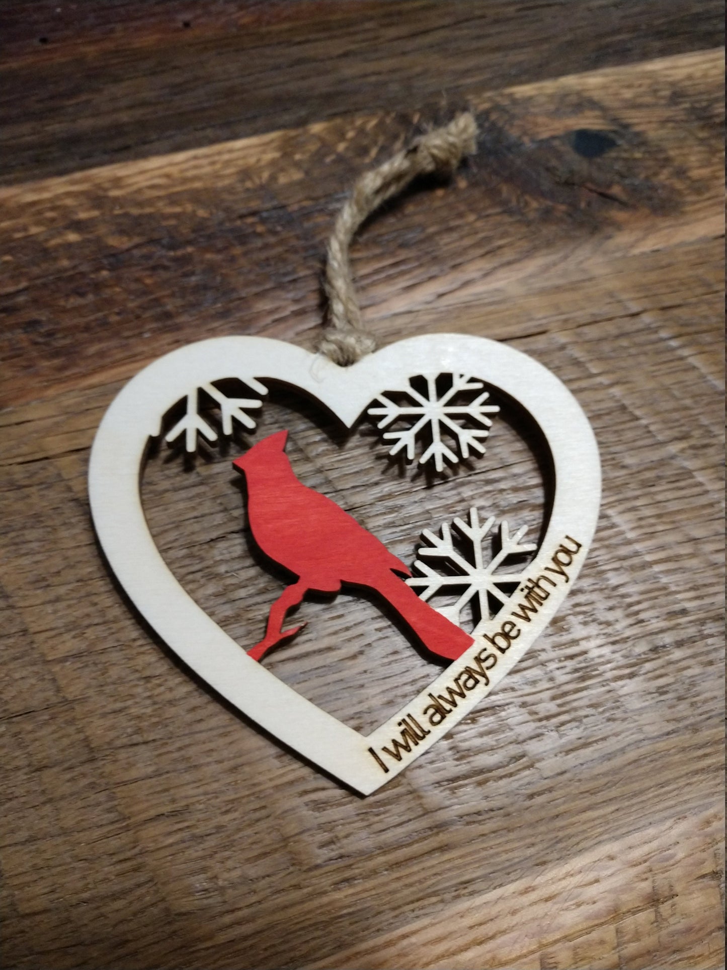 Memorial christmas ornament